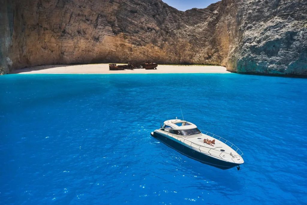 private yacht tours in zakynthos